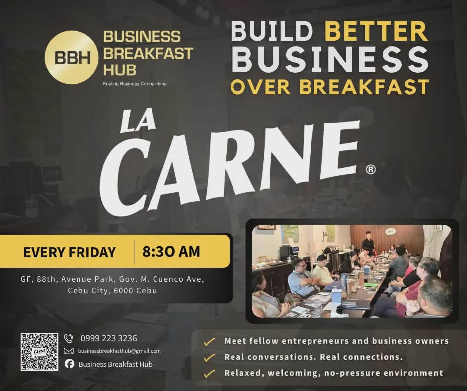 La Carne breakfast poster
